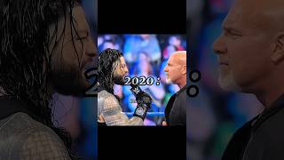 Reigns amp Goldberg 2020 vs 2022 😍 Edit [upl. by Areyk]