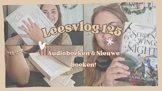 Leesvlog 125 📚 Audioboeken 📚 Teveel nieuwe boeken 📚 [upl. by Rehpotsyrk]