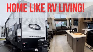 Destination Trailer for Stationary Full Time RV Living Cherokee 39DL [upl. by Whitson]