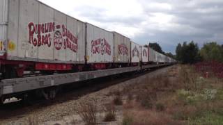 Ringling Bros Circus Train Red Unit 2012 [upl. by Mehs214]