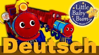 Komm wir fahren Zug  Kinderlieder  LittleBabyBum [upl. by Rednave614]