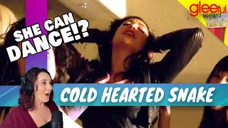 Vocal Coach Reacts GLEE  Cold Hearted Snake  WOW She was [upl. by Willette]