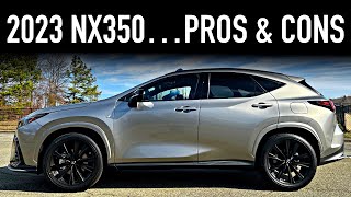 Pros amp Cons 2023 Lexus NX 350 [upl. by Sileray]