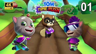 Talking Tom Time Rush Gameplay Walthrough Unlock Level 126 4K USD 60 FPS Fullscreen [upl. by Niletak]