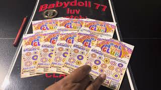 🤑 40 Profit Pa Scratch Off Session 🎊 5 Cool Mom Club 💥 [upl. by Oakie]