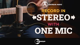 The Austrian Audio OC818 Microphone Makes Stereo Recording Easy [upl. by Ahker111]