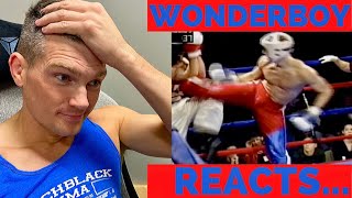 19 Yr Old Wonderboy Kickboxing FightEMBARRASSING  Wonderboy Reacts [upl. by Cristina]