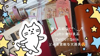 購入品紹介•¨•¸¸♬︎Loft．CanDo．無印良品etc [upl. by Ettezyl]