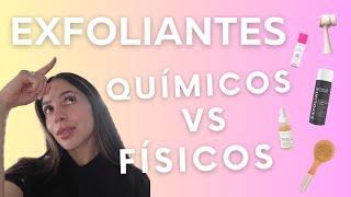 Exfoliación Química vs Física Diferencias  cuál es mejor para ti [upl. by Itraa808]