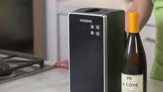 Drink Wine at the Right Temperature with the Waring Wine Chiller  WilliamsSonoma [upl. by Ahsitam]