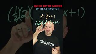 Quick Tip to Factor with a fraction quickmath factoring brianmclogan [upl. by Alfred]