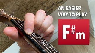 An easier way to play Fm no barre chord required [upl. by Ancalin]