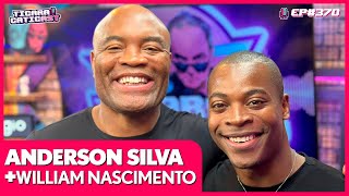 ANDERSON SILVA  WILLIAM NASCIMENTO  TICARACATICAST  370 [upl. by Nahtad]