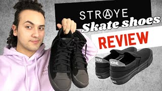 STRAYE SKATE SHOES AFFORDABLE VENTURA SLIP ON AND VENICE UNBOXING AND REVIEW VANS ALTERNATIVE [upl. by Chad]