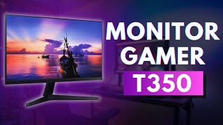 Monitor Gamer Samsung T350  Segundo que compro Unboxing e Review [upl. by Marlon]