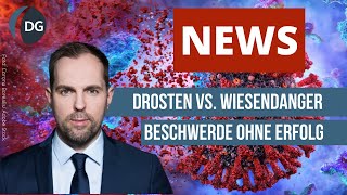 Christian Drosten vs Physiker Roland Wiesendanger  einstweiliges Verfügungsverfahren [upl. by Cirda]