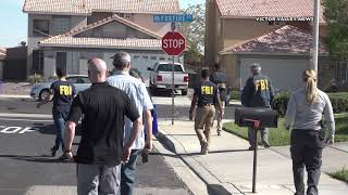 The FBIs Violent Gang Task Force Executes warrant at Victorville Home [upl. by Sidnak]