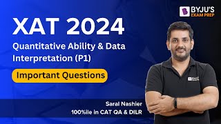 XAT 2024 Important Questions  Quantitative Ability amp Data Interpretation Part 1 xatstrategy [upl. by Atterol399]