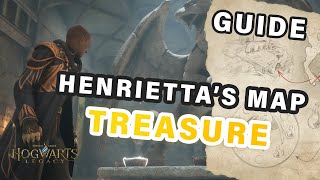 How to use Henriettas Map  The Hippogriff Marks the Spot Quest Guide ► Hogwarts Legacy [upl. by Ainat706]