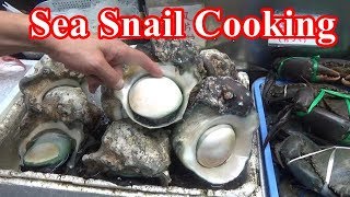 Alien  Sea Snail Cooking in Japan ★Sushi Bomber TV [upl. by Iegres]