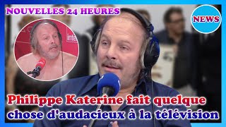 Philippe Katerine a fait un truc inattendu sur France Inter le public était enthousiasmé [upl. by Gibbs]