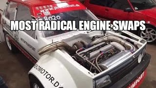 5 Most Ridiculous Engine Swaps 4 [upl. by Ahsia]