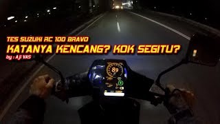 Tes Top Speed Suzuki RC Bravo  Aji VAS [upl. by Regdirb]