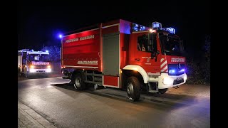 VU mit eingeklemmten Personen Feuerwehr Hainburg und DRK Trainieren den Ernstfall am Abend [upl. by Mitchael]