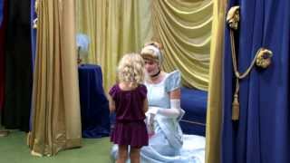 ♥♥ Princess Aurora Cinderella and Belle at Walt Disney Worlds Magic Kingdom in HD [upl. by Eiresed]