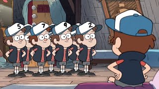 El plan de Dipper y sus clones Gravity Falls Español Latino [upl. by Genevra336]