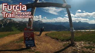 Furcia MTB Trail im Kronplatz Bike Park  Dolomiten Italien [upl. by Dodi5]