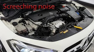 Mercedes GLA 250 Engine Screeching Noise  What can it be [upl. by Acsicnarf]