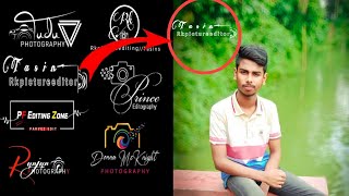 How to stylish professional photography logo l l and make photographs logo arte [upl. by Ateloj]