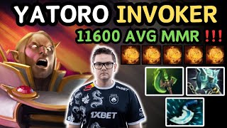 🔥 737b Yatoro INVOKER Safelane Highlights 🔥 Insane Exort Play From Yatoro  Dota 2 [upl. by Nnyltiac]