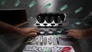 Unboxing Skunk2 Ultra Race Manifold 307059055  Real Street Performance [upl. by Yong348]