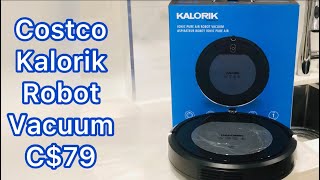 Kalorik Robot Vacuum Costco online C79 product link in the description [upl. by Eboh]