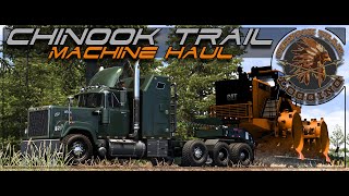 Trucking  ATS  Chinook Trail Machine Haul amp New MattVT Yards [upl. by Mond]