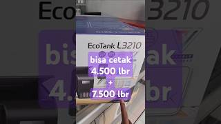 review printer epson ecotank L3210 bisa print scan copy cetak photo [upl. by Garey954]