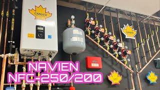 Navien NFC250200 Boiler Retrofit 9 RESIDEO THEME [upl. by Brittne]