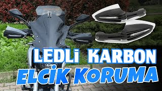 Ledli Katlanır Motosiklet Elcik Koruma Montajı  Motosiklet Elcik Nasıl Takılır [upl. by Osnerol]