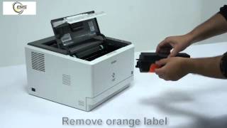 Epson AcuLaser M 2400 Toner Cartridge Replacement  user guide  7330A  7330 [upl. by Solrak]