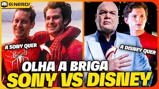 HOMEMARANHA 4 SONY E MARVEL ESTÃO BRIGANDO DE NOVO [upl. by Louth632]