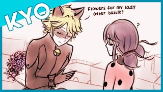 After Battle Flowers Adorable Miraculous Ladybug Comic Dub [upl. by Oleg]