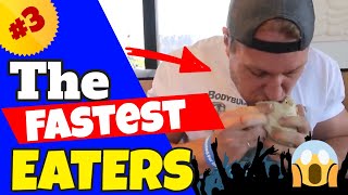 The Fastest Eaters Compilation 3  Furious Pete amp Matt Stonie [upl. by Hale456]