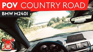 BMW M240i 2018 F22  POV Driving on country roads bmw m240i pov [upl. by Notsa458]