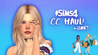 Female CC Haul Links  Sims 4 [upl. by Eanert]