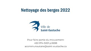 Saint Eustache Nettoyage des Berges 2022 [upl. by Fleece]