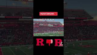 Illinois scores game winning touchdown vs Rutgers on 4th and 13 Absolute heartbreak shorts ru [upl. by Duomham]