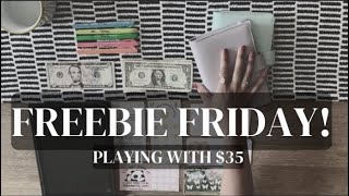 FREEBIE FRIDAY  Playing With 35  Savings Challenges [upl. by Mir577]