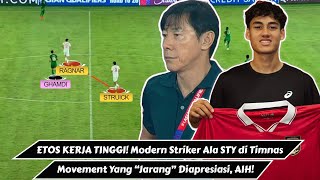 ETOS KERJA TINGGI Modern Striker Ala Shin Tae Yong di Timnas Indonesia [upl. by Yrrag149]